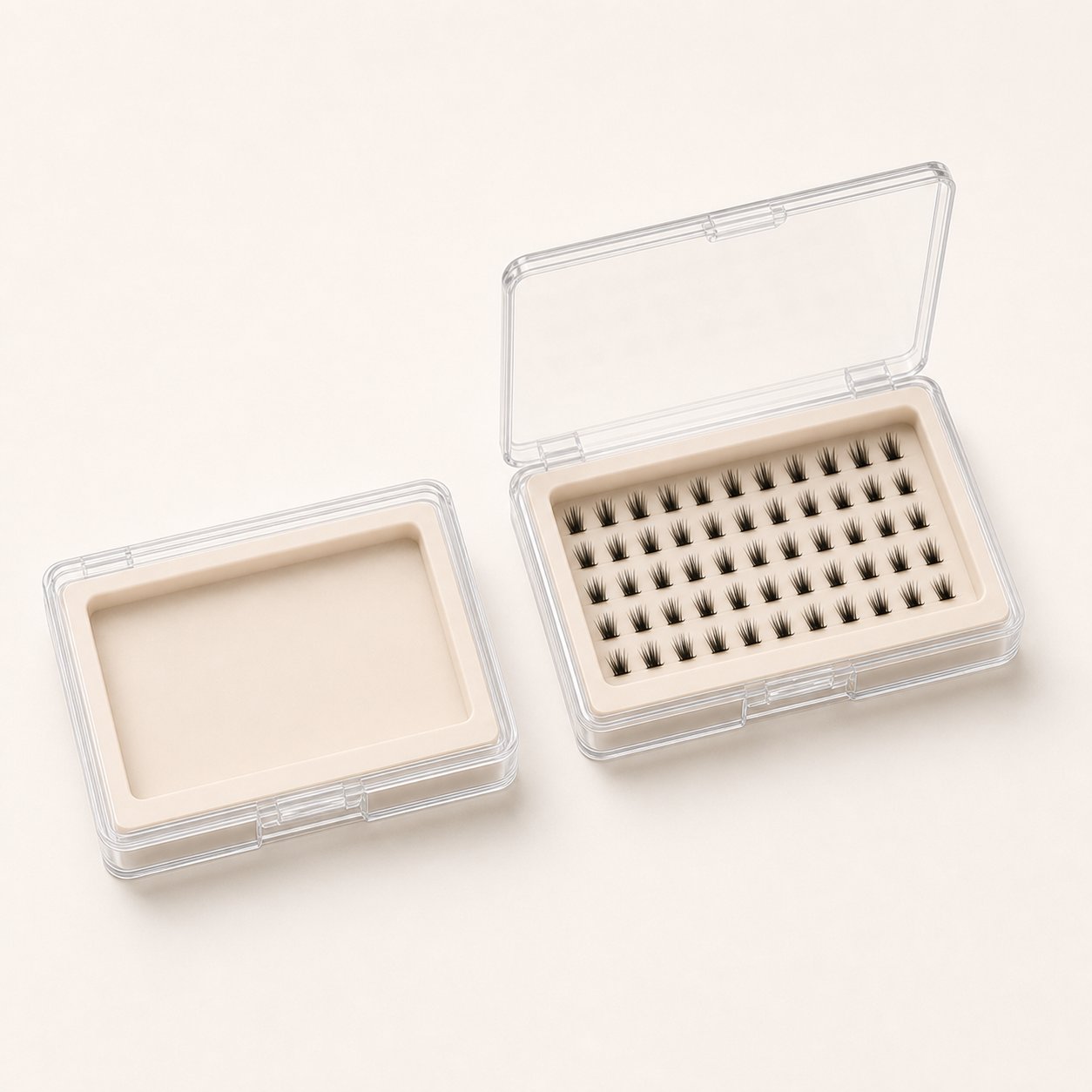 mythnote packaging tray on light background — real product photo