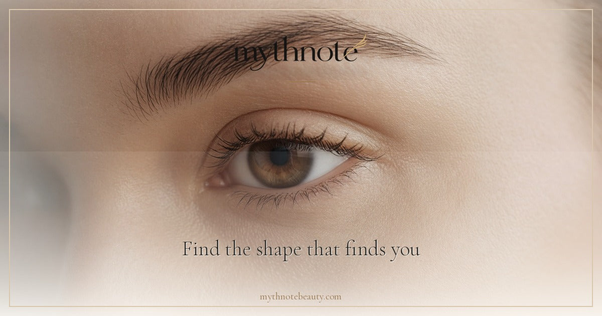 mythnote guide choose false lash style for eye shape