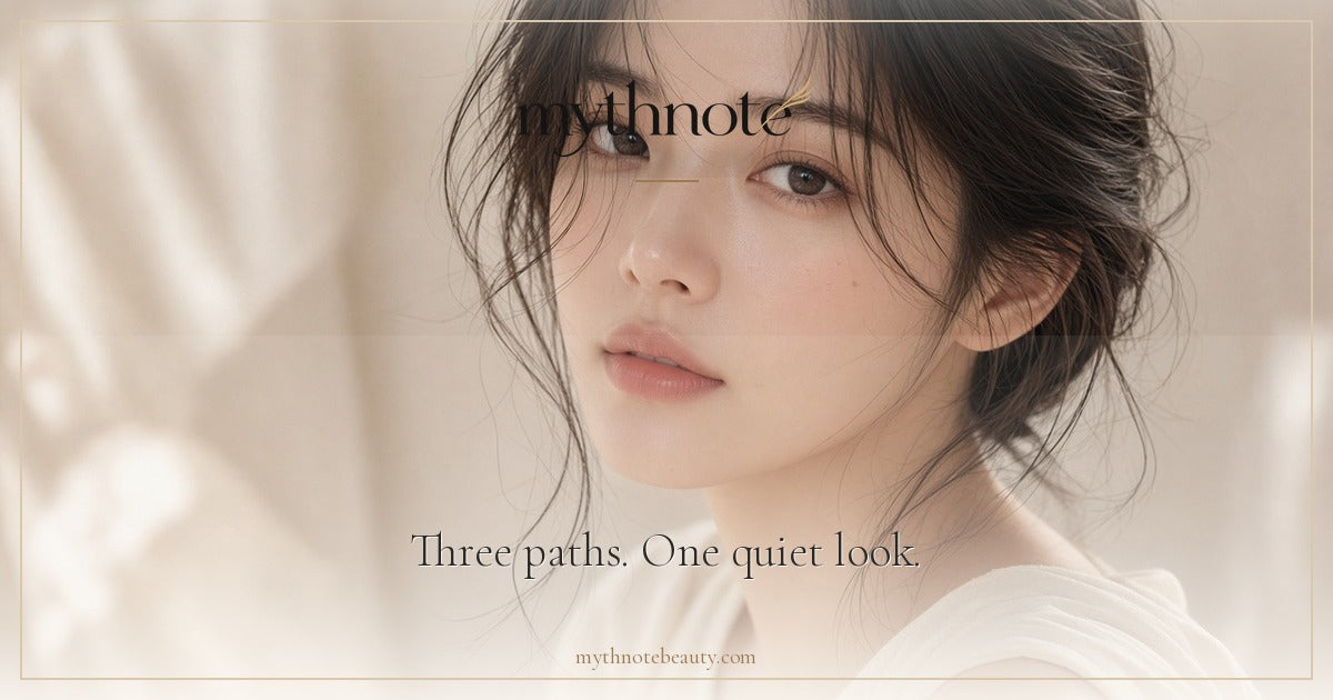 mythnote three paths Soft Natural Airy Wispy Soft Cat-Eye